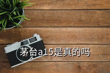 茅臺a15是真的嗎