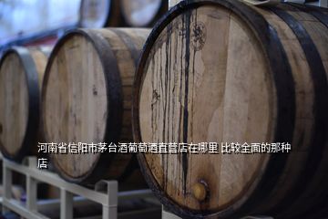 河南省信陽(yáng)市茅臺(tái)酒葡萄酒直營(yíng)店在哪里 比較全面的那種店