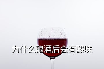 為什么釀酒后會(huì)有酸味