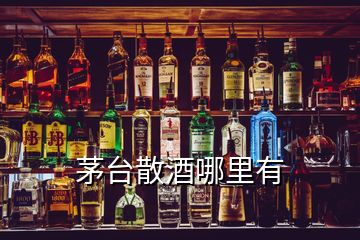 茅臺散酒哪里有