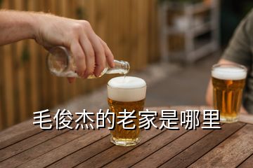 毛俊杰的老家是哪里