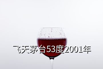 飛天茅臺53度2001年