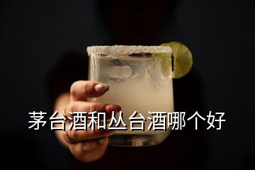 茅臺(tái)酒和叢臺(tái)酒哪個(gè)好