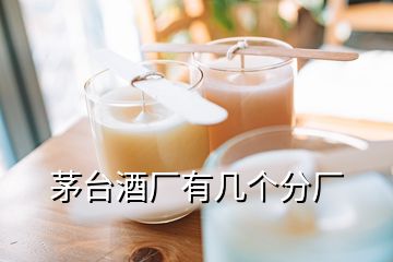 茅臺酒廠有幾個(gè)分廠