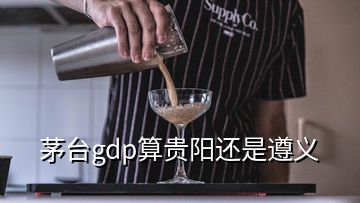 茅臺gdp算貴陽還是遵義