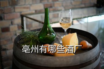 亳州有哪些酒廠