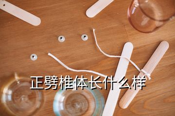 正劈椎體長什么樣