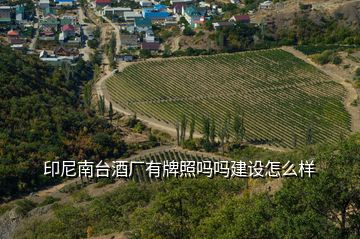 印尼南臺酒廠有牌照嗎嗎建設(shè)怎么樣