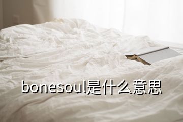 bonesoul是什么意思