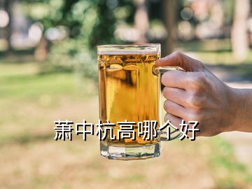 蕭中杭高哪個(gè)好