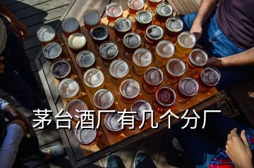 茅臺(tái)酒廠有幾個(gè)分廠