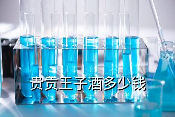 貴貢王子酒多少錢