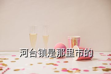 河臺鎮(zhèn)是那里市的