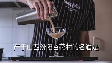 產(chǎn)于山西汾陽(yáng)杏花村的名酒是