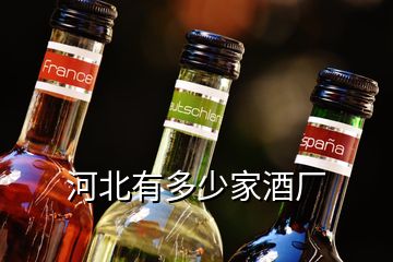 河北有多少家酒廠