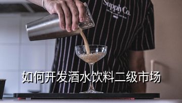 如何開發(fā)酒水飲料二級市場