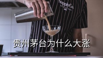 貴州茅臺(tái)為什么大漲