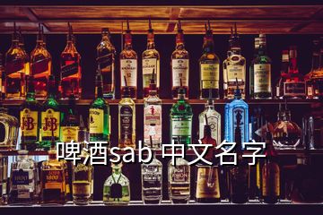 啤酒sab 中文名字