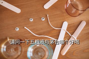 請(qǐng)問一下五糧液與茅臺(tái)哪個(gè)好喝