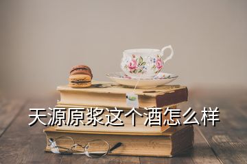 天源原漿這個酒怎么樣