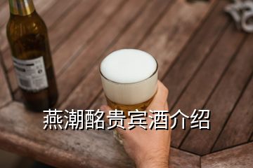 燕潮酩貴賓酒介紹