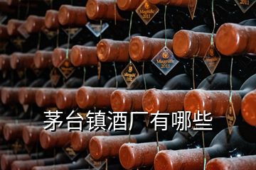 茅臺鎮(zhèn)酒廠有哪些