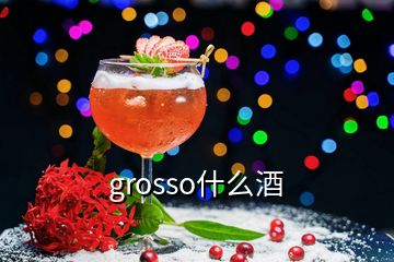 grosso什么酒