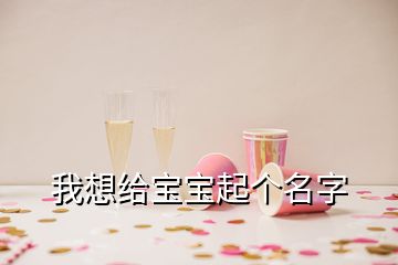 我想給寶寶起個名字