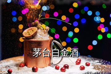 茅臺(tái)白金酒