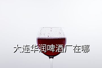 大連華潤啤酒廠在哪