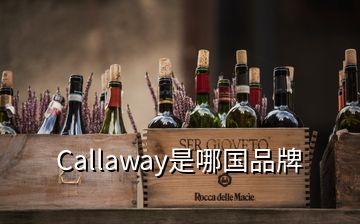 Callaway是哪國(guó)品牌