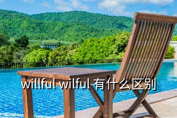 willful wilful 有什么區(qū)別