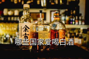 哪些國家愛喝白酒