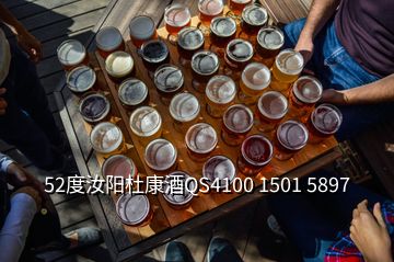 52度汝陽杜康酒QS4100 1501 5897