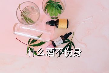 什么酒不傷身