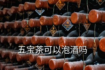 五寶茶可以泡酒嗎