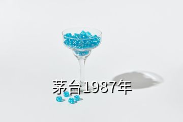 茅臺1987年