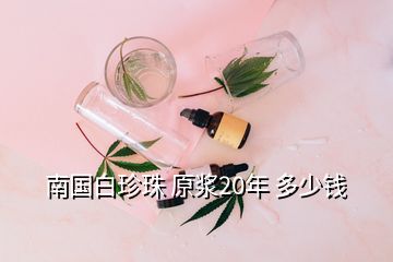 南國白珍珠 原漿20年 多少錢