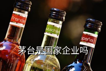 茅臺(tái)是國家企業(yè)嗎