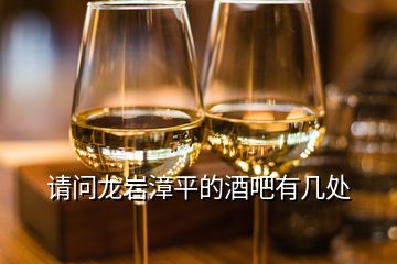 請(qǐng)問(wèn)龍巖漳平的酒吧有幾處