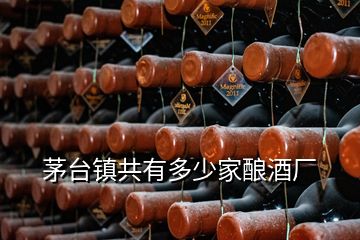 茅臺鎮(zhèn)共有多少家釀酒廠