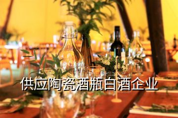 供應陶瓷酒瓶白酒企業(yè)