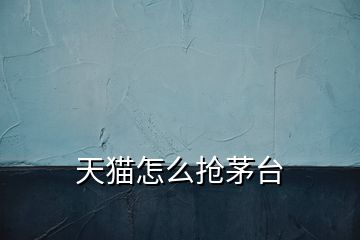 天貓?jiān)趺磽屆┡_