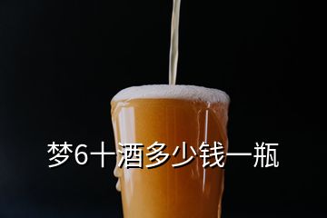 夢6十酒多少錢一瓶