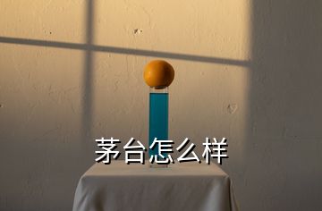 茅臺怎么樣