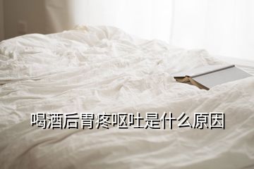 喝酒后胃疼嘔吐是什么原因