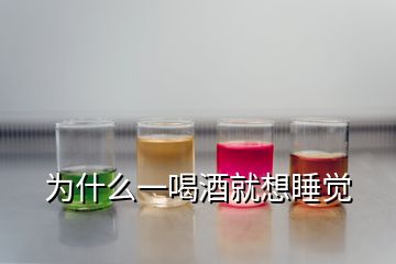 為什么一喝酒就想睡覺