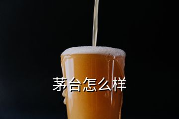 茅臺(tái)怎么樣