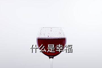 什么是幸福