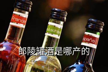 郎陵罐酒是哪產(chǎn)的